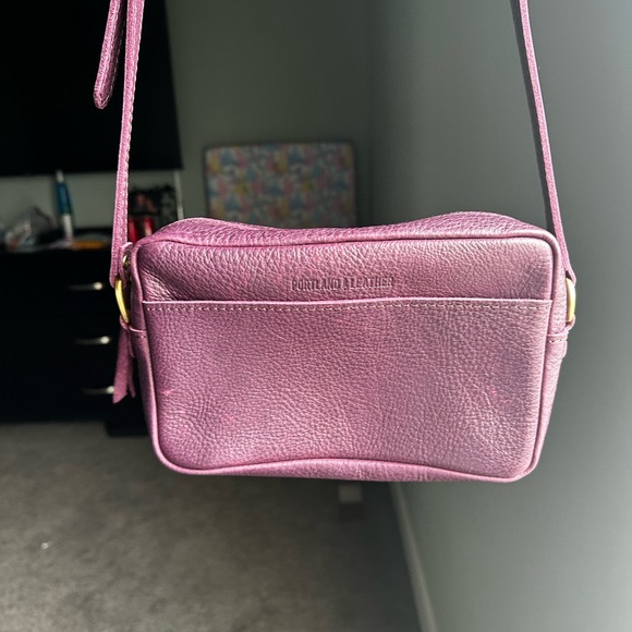 Portland leather good toaster in plum - Picture 8 of 8